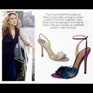 Jimmy Choo | Shoes | Sex The City Carrie Bradshaw Purple Jimmy Choos